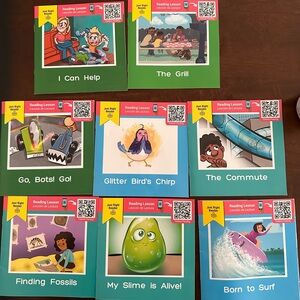 8 pack of early reader books.